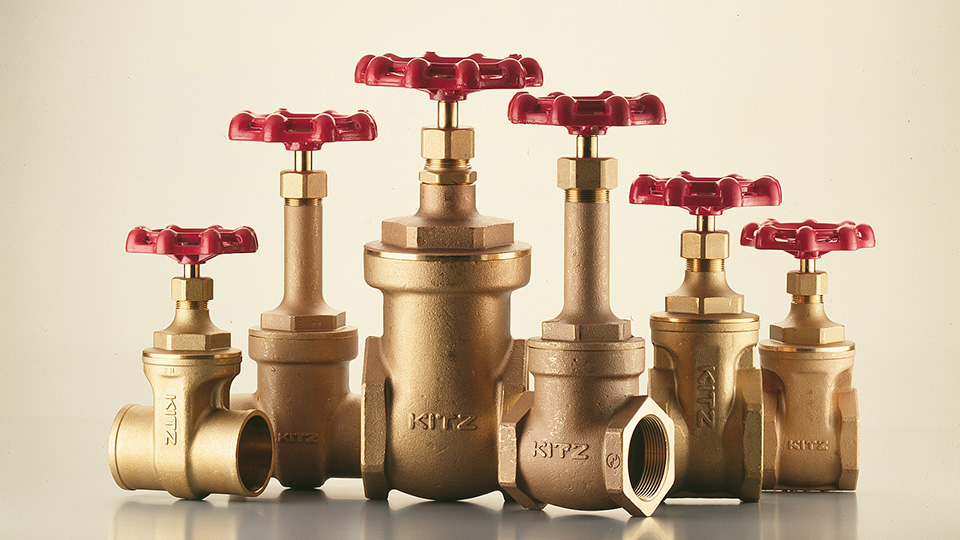 Industrial gate valve, flanged, for isolation duty